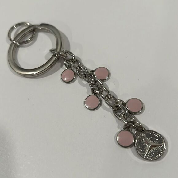 NWOT Mercedes Silver Key Chain - Picture 1 of 5